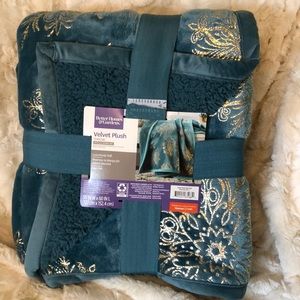 🌵 Velvet plush throw